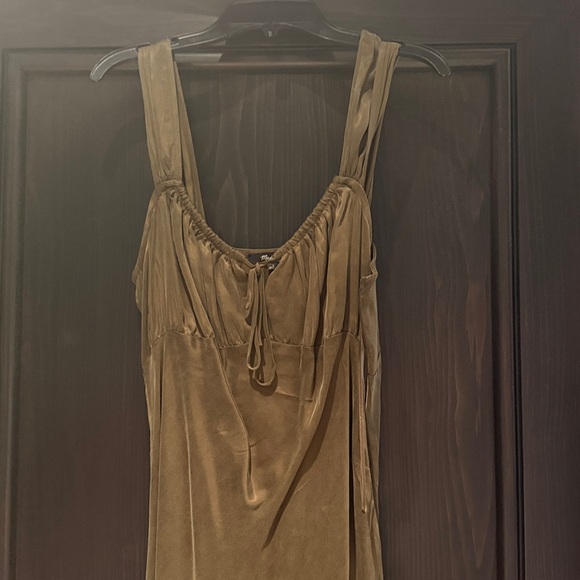 Madewell olive green maxi dress - Picture 14 of 16